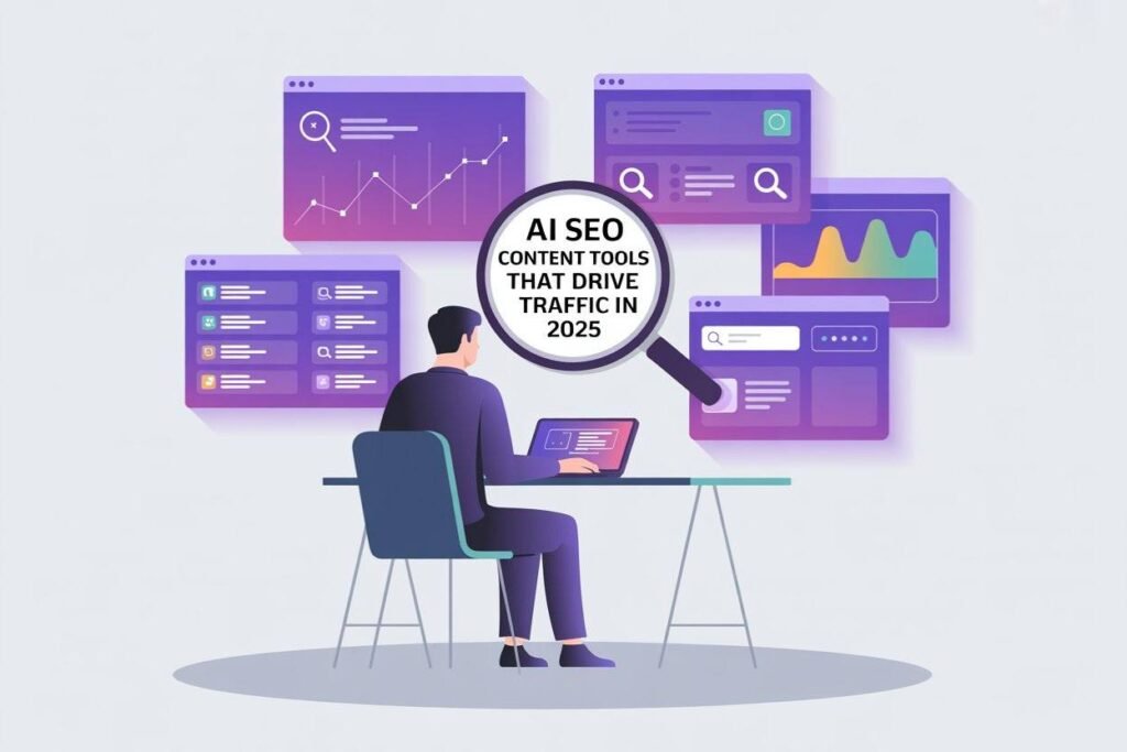 Infographic highlighting key content marketing trends for 2025, featuring graphs and bullet points for easy understanding.