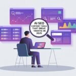 Infographic highlighting key content marketing trends for 2025, featuring graphs and bullet points for easy understanding.