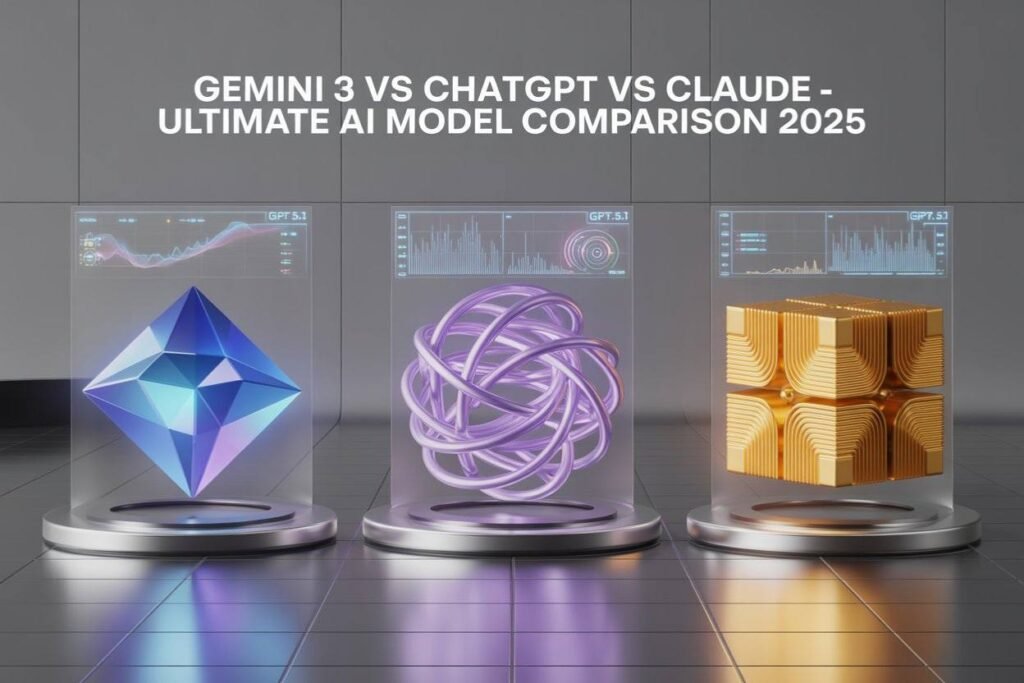Gemini 3 vs ChatGPT vs Claude: the ultimate AI model comparison 2025