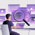 An overview of top video content creation tools, featuring logos and interface snapshots for easy identification.