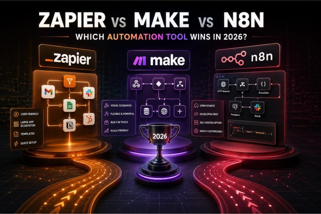 Zapier vs Make vs n8n