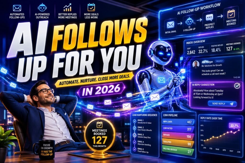 How to automate email follow up with AI in 2026
