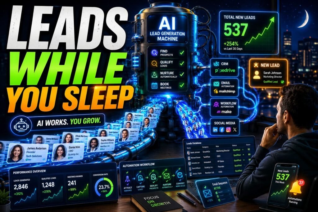 How to automate lead generation with AI tools