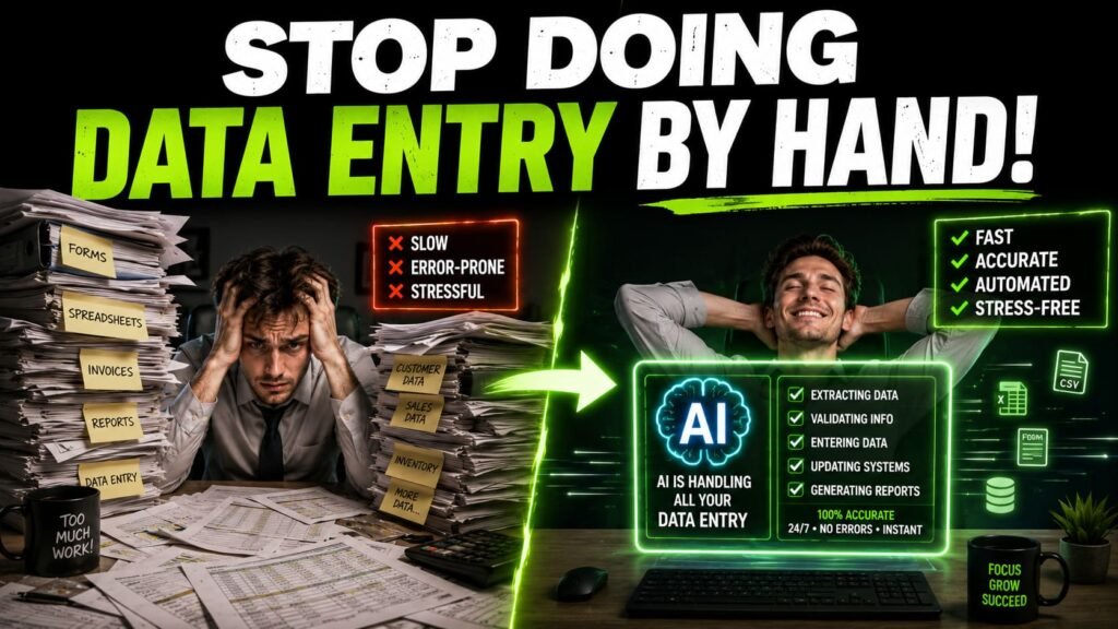 How to automate data entry with AI in 2026