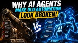 AI agents vs traditional automation: what is actually different